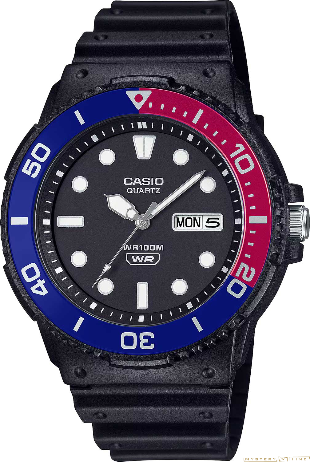 Часы японские наручные мужские кварцевые на ремне Casio MRW-230H-1E2